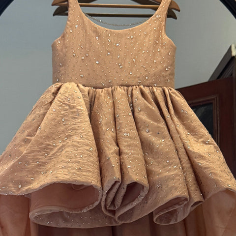 Jewel Peach tail dress