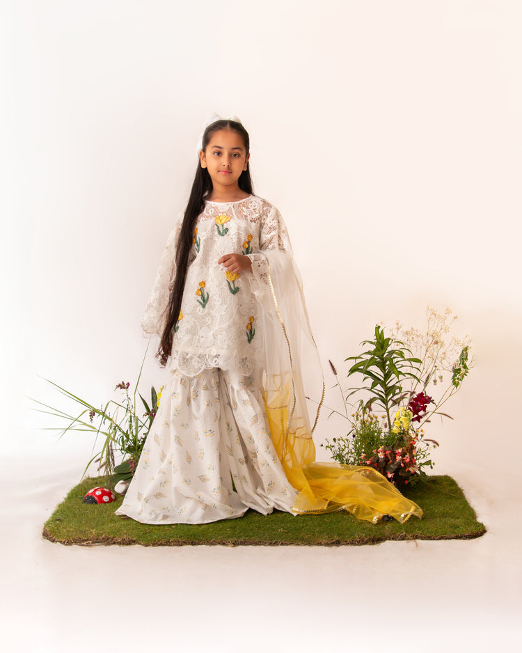 The Garden Flora gharara set eac26