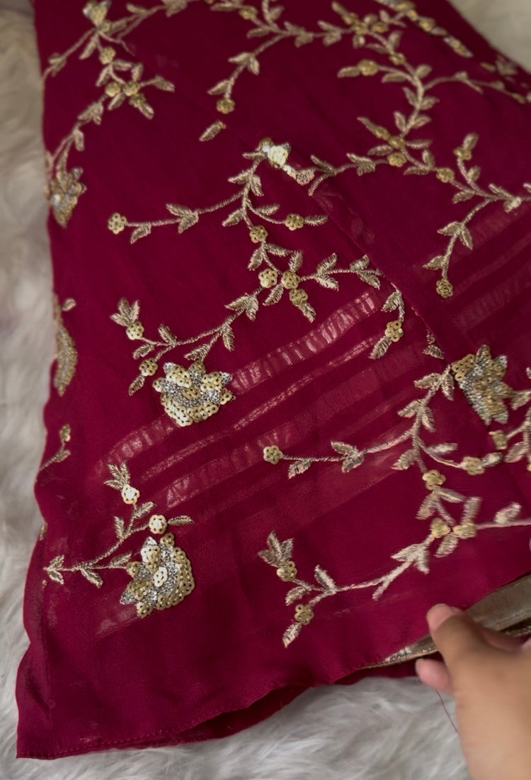 The Zayna lehnga set