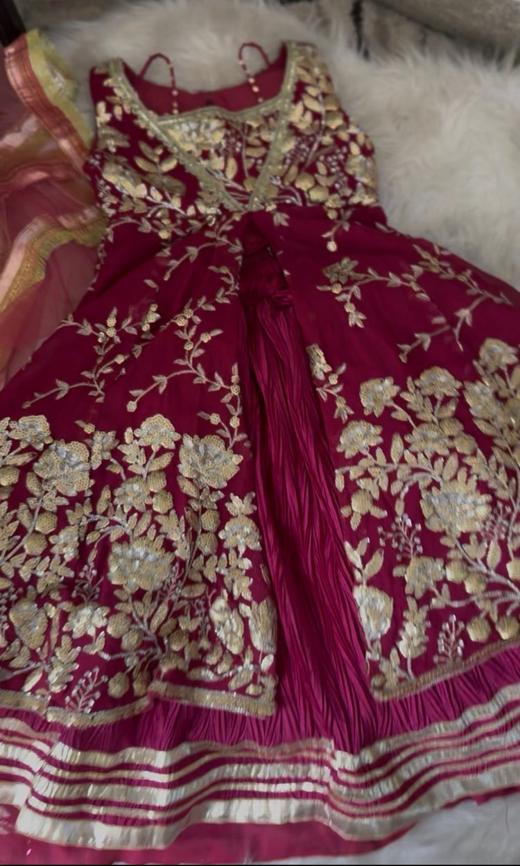 The Zayna lehnga set