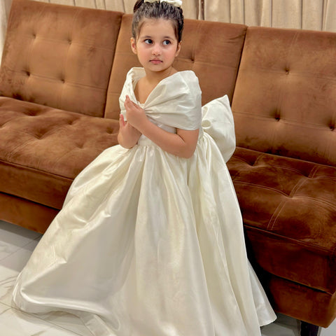 The Offwhite Princess Gown