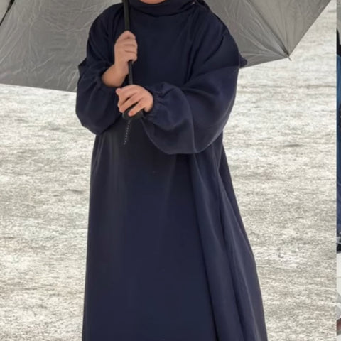 Abaya Navy Blue