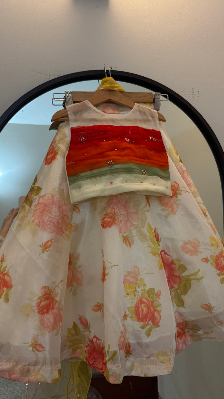 Rosey lehnga set