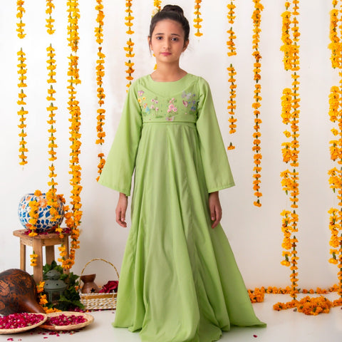 Nysa Green maxi
