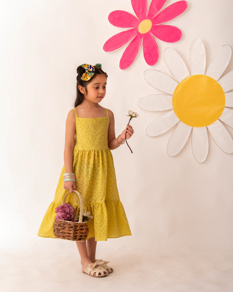 Buttercup midi dress