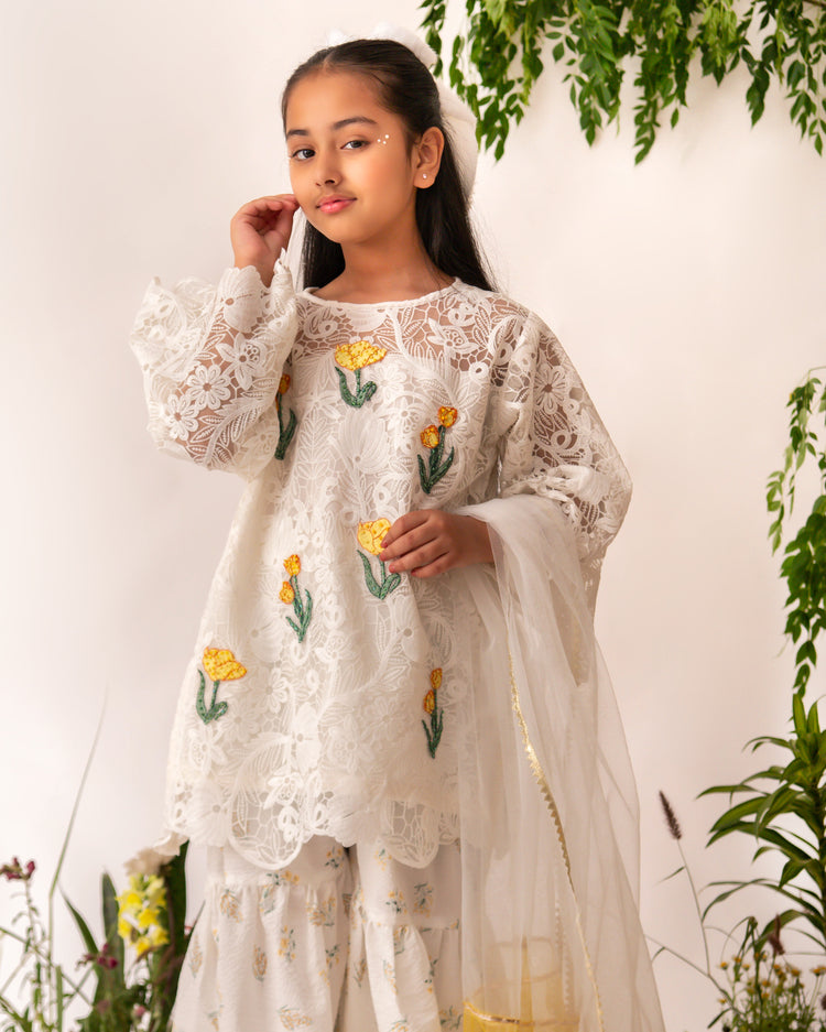 The Garden Flora gharara set eac26