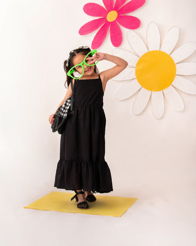 Black Midi dress