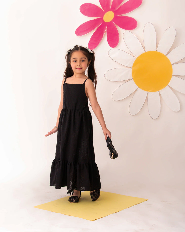 Black Midi dress