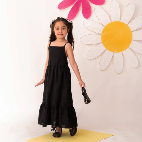 Black Midi dress