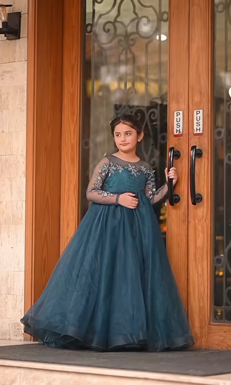 The Meerab Blue gown