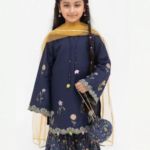 The Bluey Bell gharara set