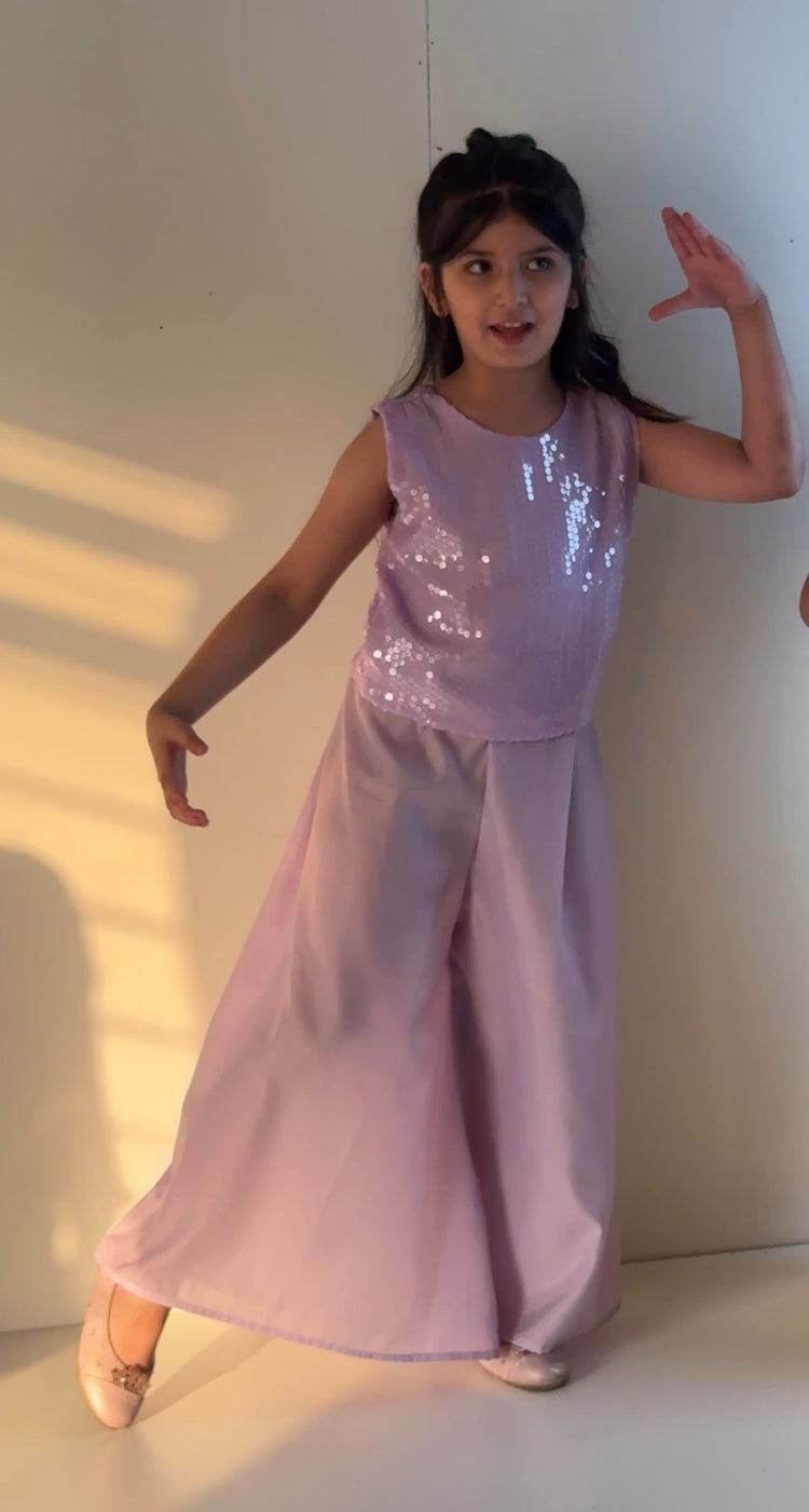 Glimmer Lilac dress