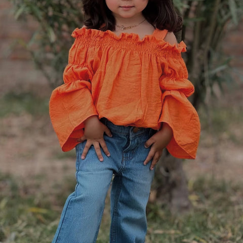 They orange top