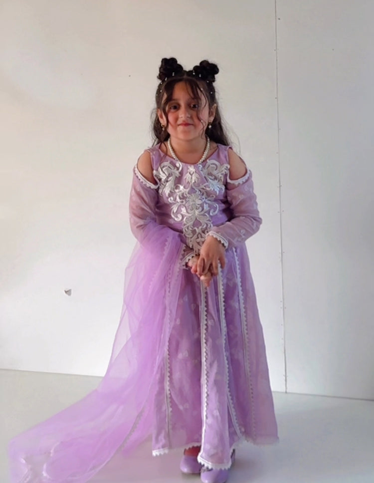 The marigold lilac maxi