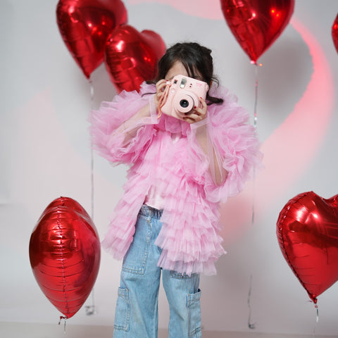 The barbie pink jacket