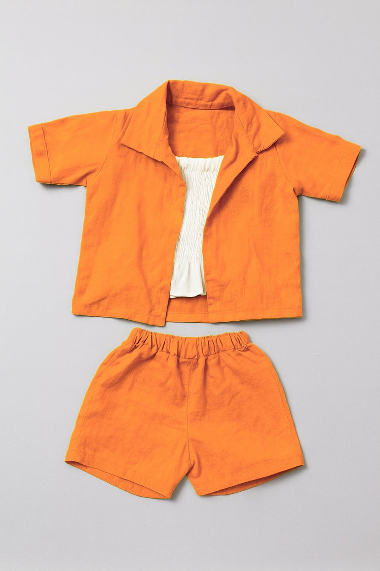 The orange green set