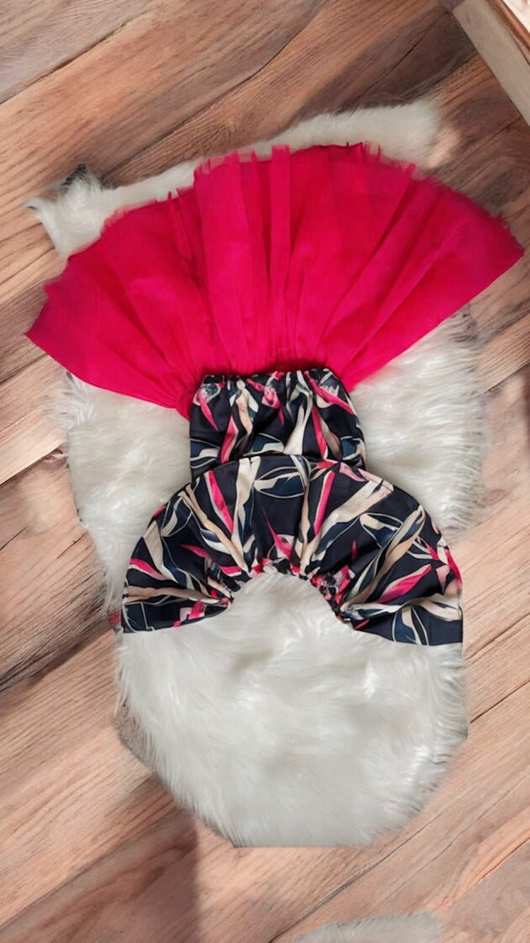 The Forest pink skirt set