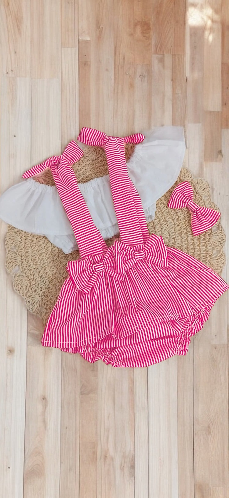 The gingham shorts set