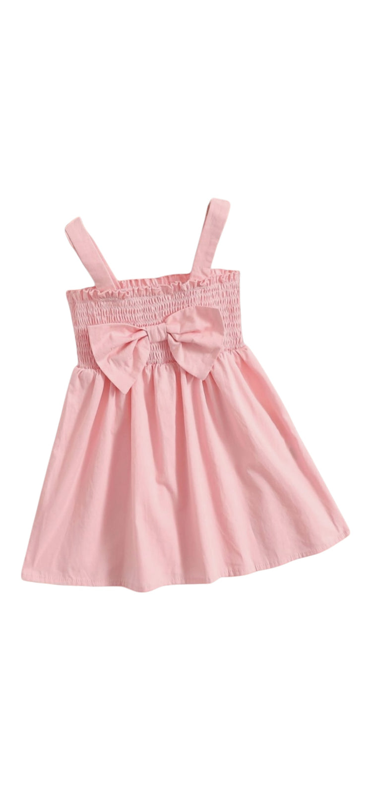 The Peach gathered dress