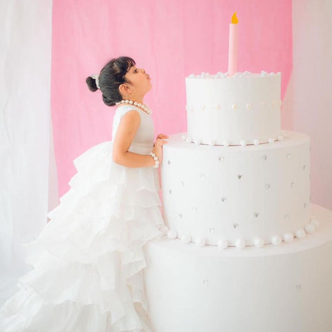 The Sleeping Beauty White Gown