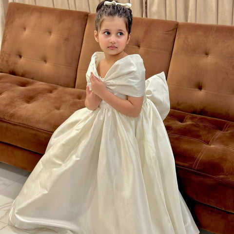 White Princess Frock
