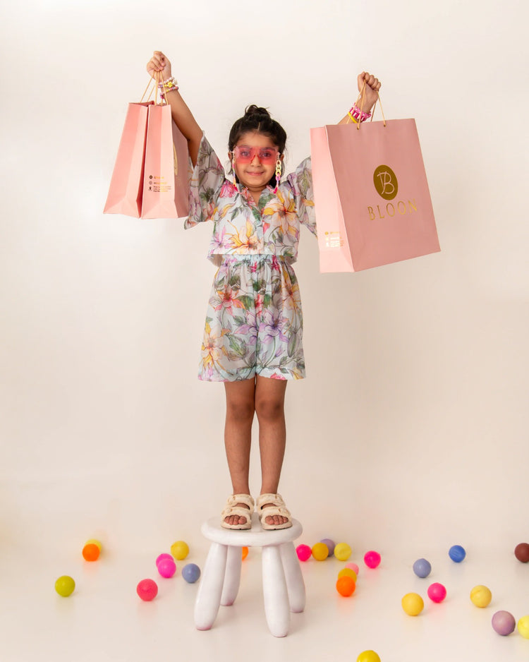 Misty Petal Dress