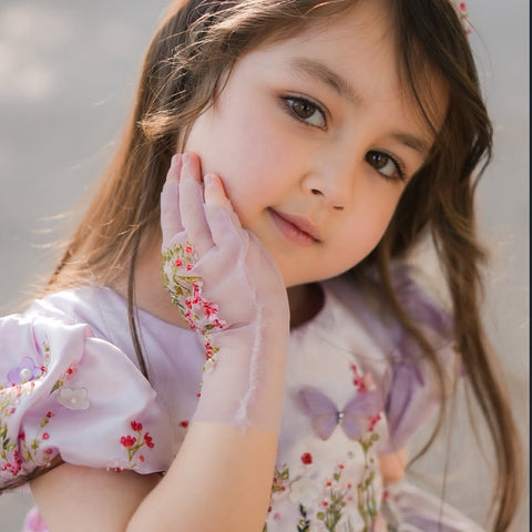 Hiba lilac Fairy Dress