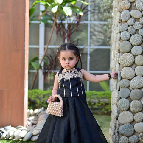 Amaya Black lehenga set