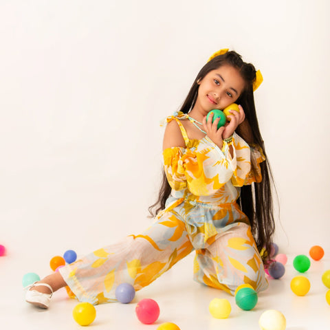 June Cryon Trouser Set 5-12 yrs