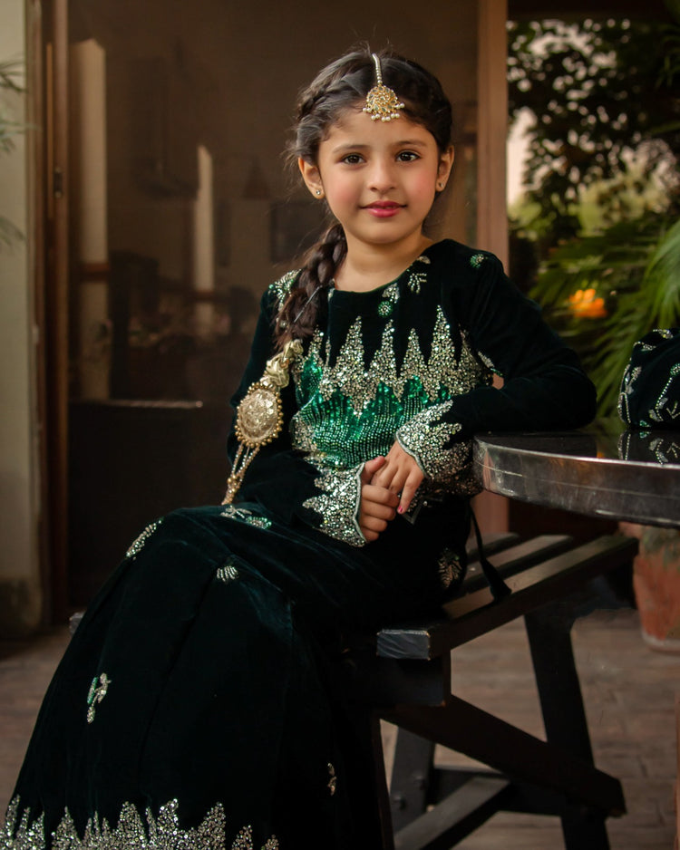 The hoorie mermaid dress (green)