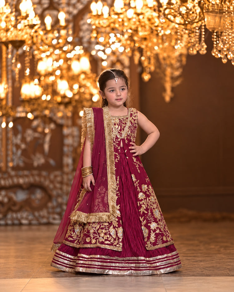 The Zayna lehnga set