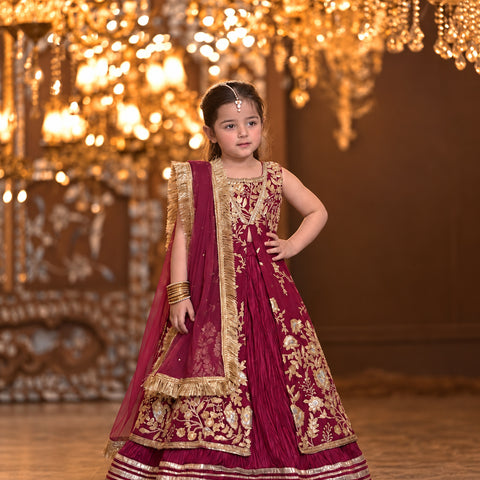 The Zayna lehnga set