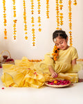 Basanti gharara set