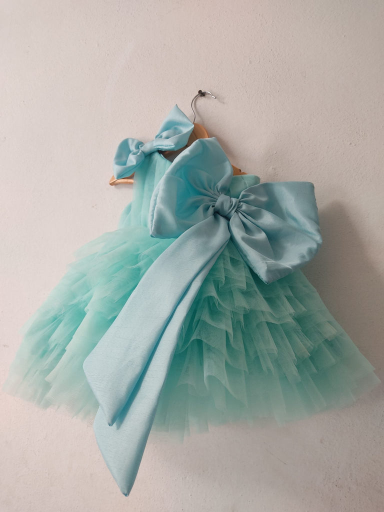 Blue Spiral dress