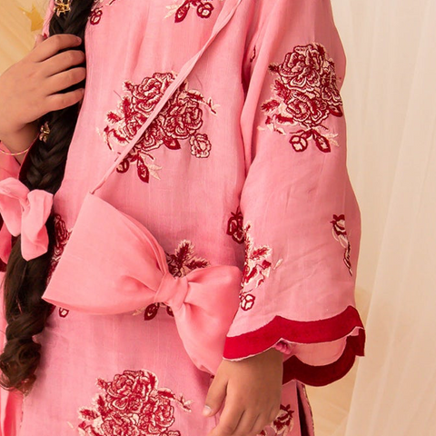 The bow bag  (pink) ec26