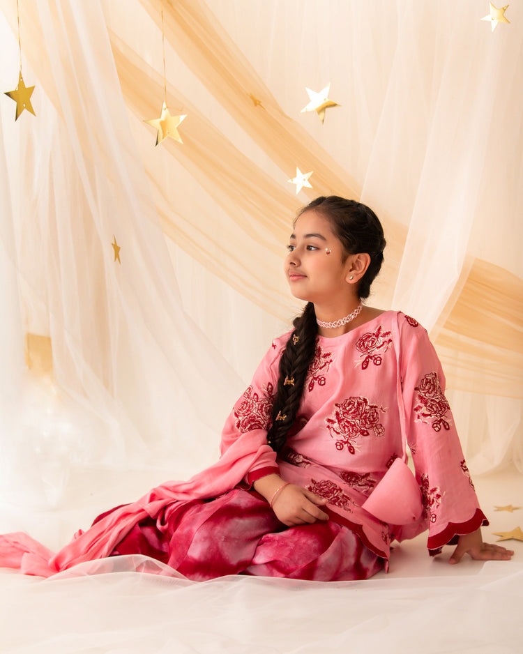 Gul-e-Marjan Plazo Set ec26