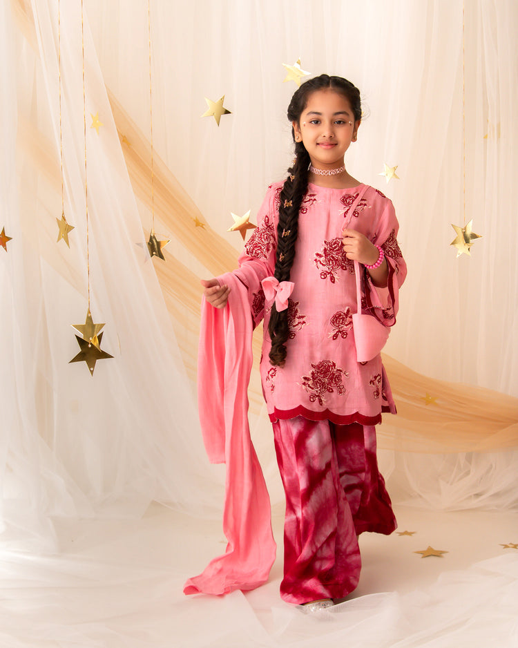 Gul-e-Marjan Plazo Set ec26