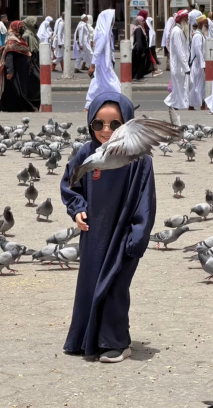 Abaya Navy Blue