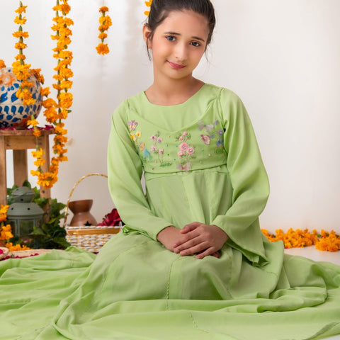 Nysa Green maxi