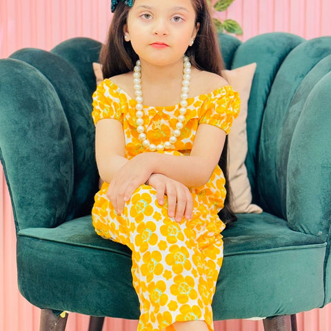Orangey Trouser Set sale