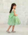 Pistachio Beaded tutu dress
