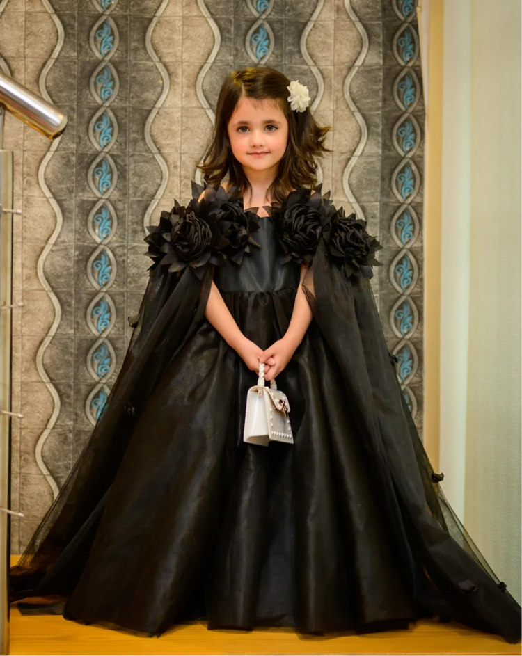 Hayat Briar Rose Dress (black)