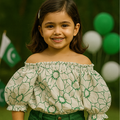 The Azaadi Flora top