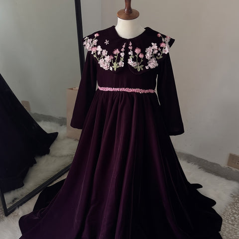 Velvetty Plum orchid garden