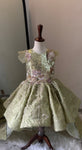 The Secret Garden green tail dress