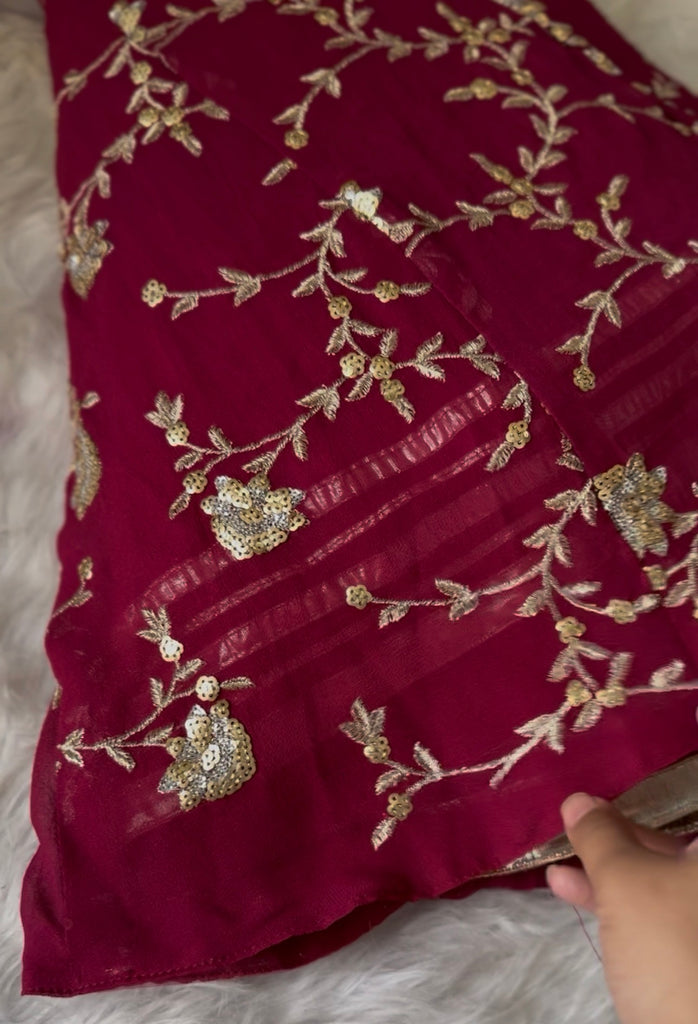 The Zayna lehnga set