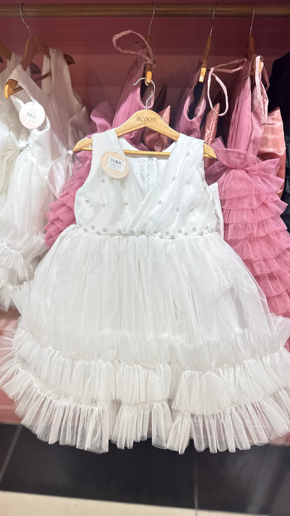 Swan princess Dress white