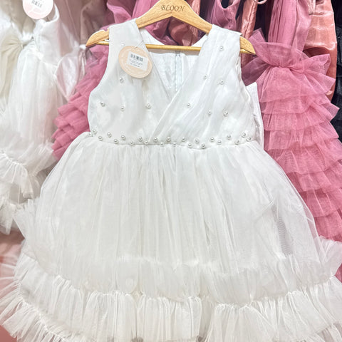 Swan princess Dress white