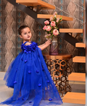 Hayat Briar Rose Dress (royal blue)