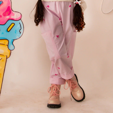 Pink Hearts Pant
